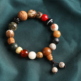 Eighteen Seeds Duobao Bodhi Bracelet As A Gift For Your Girlfriend On Chinese Valentine's Day In The Year Of Your Birth Year