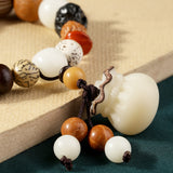 Eighteen Seeds Duobao Bodhi Bracelet As A Gift For Your Girlfriend On Chinese Valentine's Day In The Year Of Your Birth Year
