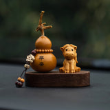 Twelve Zodiac Cultural Playthings Gourd Ornaments Desktop Decorations High-End Car Ornaments Creative Crafts
