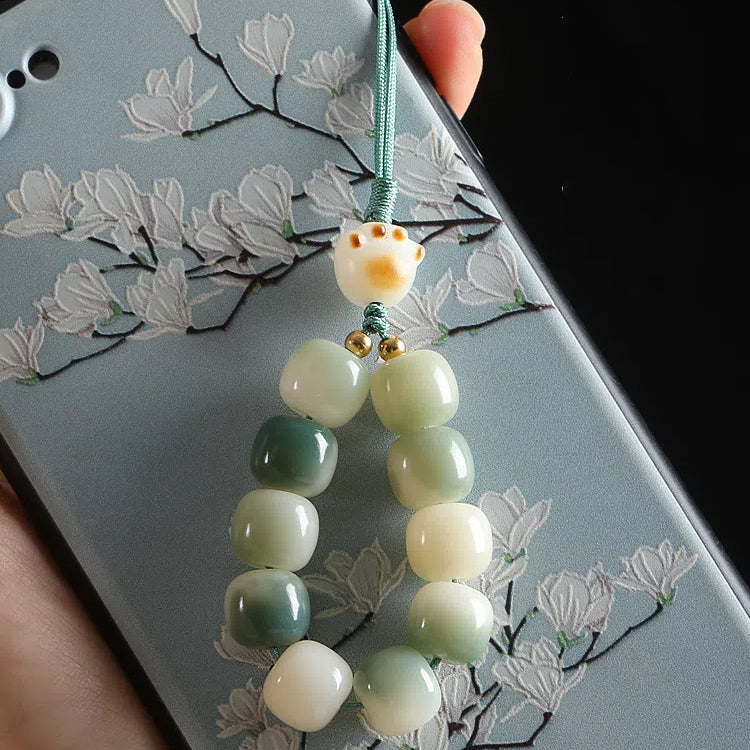Bodhi Wenwan Mobile Phone Lanyard Ring Buckle Mobile Phone Case Pendant Exquisite Pendant Mobile Phone Chain