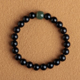 Natural Small Leaf Red Sandalwood Bracelets For Men And Women Sandalwood Buddha Beads Phoebe Bracelets Hetian Jade Ornaments