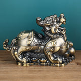 Lucky Pixiu Ashtray For Home Living Room High-End Light Luxury Creative Copper Office Ornaments