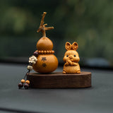 Twelve Zodiac Cultural Playthings Gourd Ornaments Desktop Decorations High-End Car Ornaments Creative Crafts