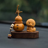 Twelve Zodiac Cultural Playthings Gourd Ornaments Desktop Decorations High-End Car Ornaments Creative Crafts