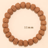 Rudraksha Bodhi Bracelet for Men and Women Buddhist Beads Single Circle Zodiac Year Bracelet