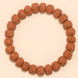 Rudraksha Bodhi Bracelet for Men and Women Buddhist Beads Single Circle Zodiac Year Bracelet